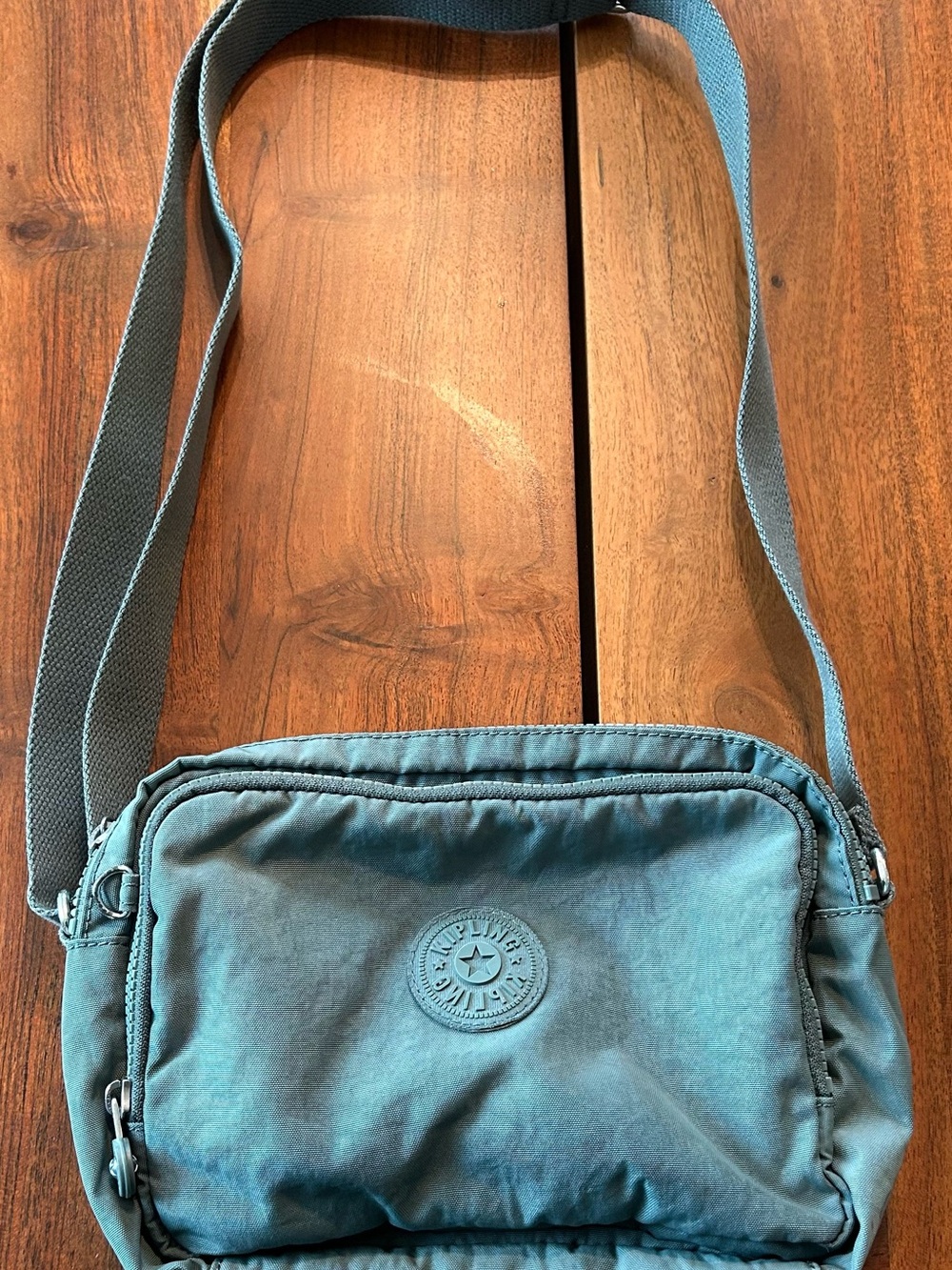 Kipling Green Crossbody Bag